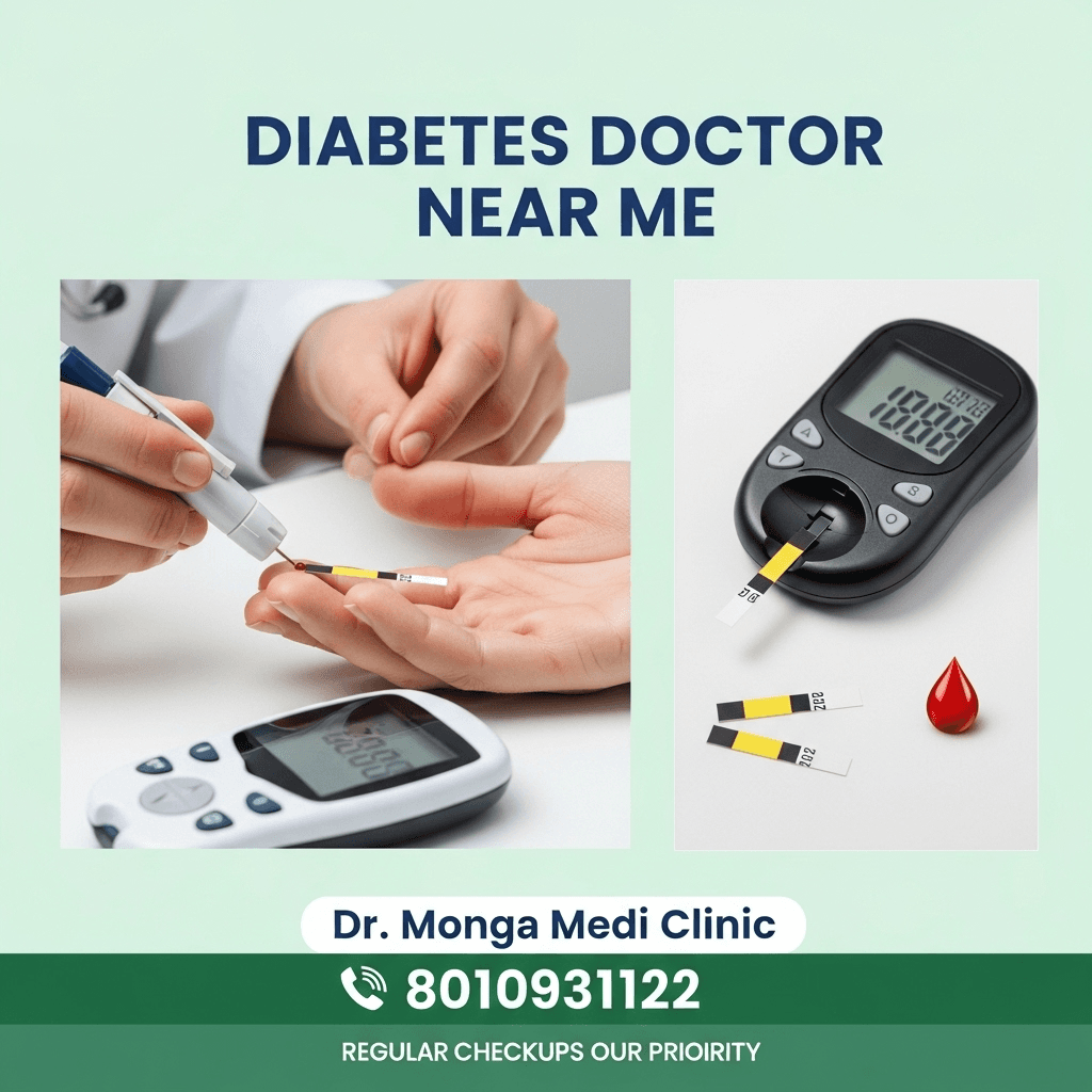 Dr. Yuvraj Monga | Best Diabetes Doctor in Delhi – 80+ Years Clinic Experience photo 1