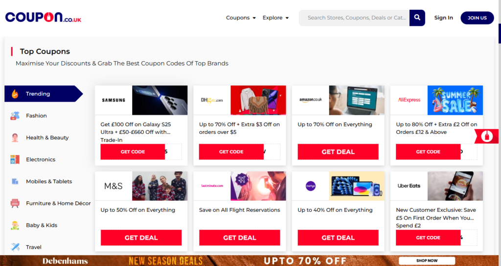 Coupon Uk
